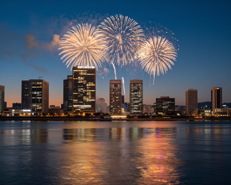 Seoul Fireworks Night