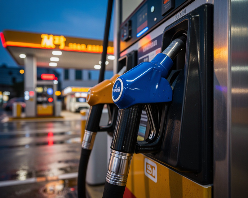 Cinematic Seoul Gas Station