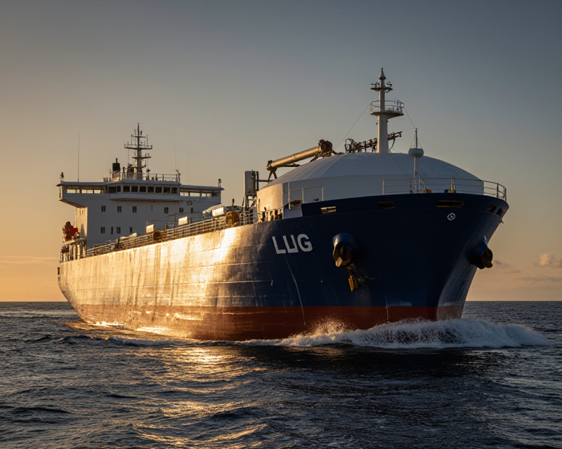 Majestic LPG Carrier at Sea