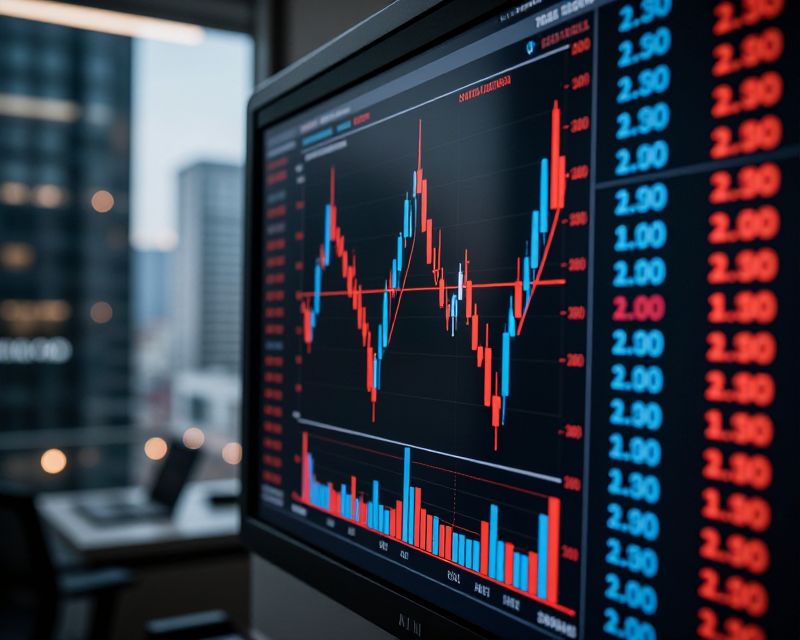Stock Market Movement Visual