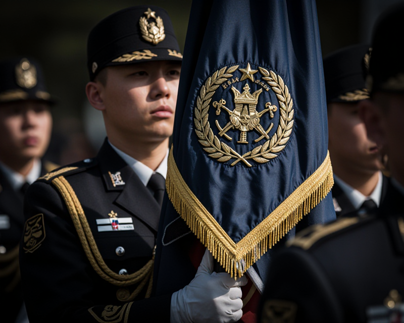 Military Ceremony Atmosphere